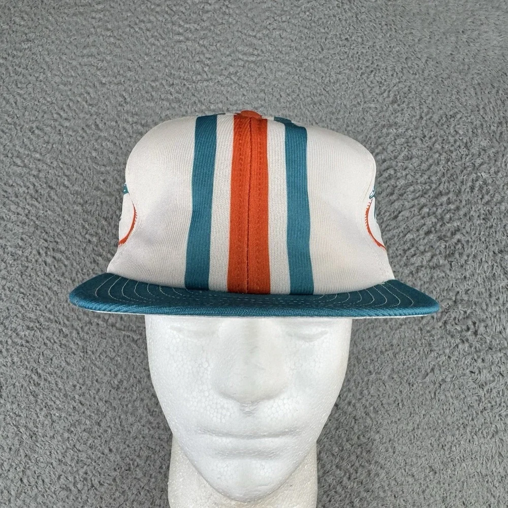 Miami Dolphins Helmet Hat Snapback‎ by Louisville Mfg NFL Vintage 70s 80s USA